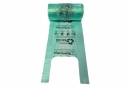 EXPK - SACOLA EM ROLO 35 X 45 COD. BARRAS VERDE - CX.09X250UN