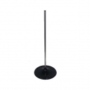 EXPK - BASE PEDESTAL PRETA COM HASTE 1M EM ALUMINIO - UN
