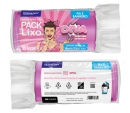 PACK LIXO DIVA PIA E BANHEIRO 34X38 ROSA - CX.20X80UN